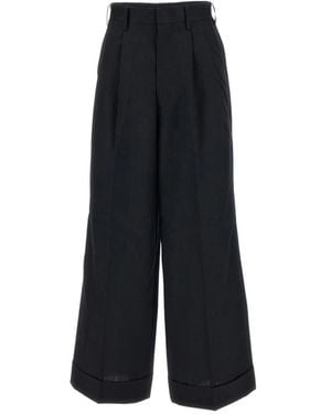 Junya Watanabe Wide Trousers - Nero