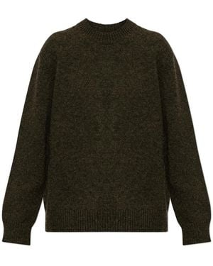Jil Sander Round-Neck Knitwear - Verde