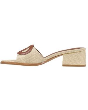 Guess Schoenen ,Cerinna Rafia Sandalen - Metallic