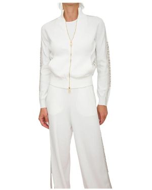 Elisabetta Franchi Zip-Throughs - White