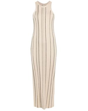 TOTEME Kleedjes ,Braid Tank Dress - Naturel