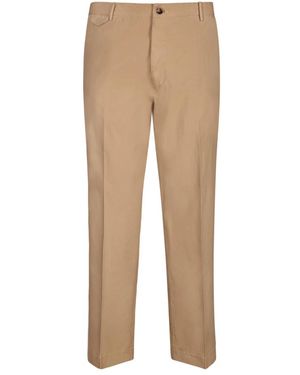 Dell'Oglio Suit Trousers - Natural