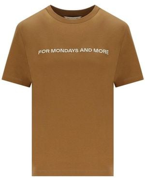 Max Mara T-Shirts - Marrón