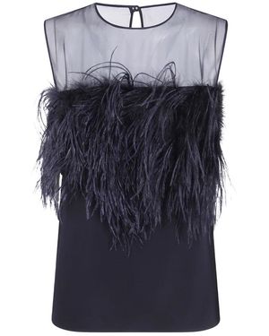 Alberta Ferretti Sleeveless Tops - Azul