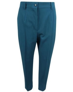 Dolce & Gabbana Cropped Trousers - Blue