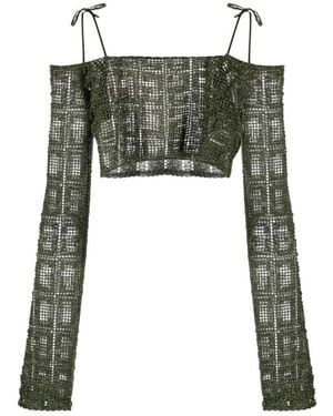 Gcds Long Sleeve Tops - Green