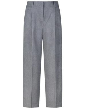 Seductive Straight Pants - Gray