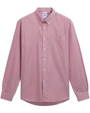 Sebago Overhemden ,Rood ,Katoen Sheepscot Classic Shirt - Paars