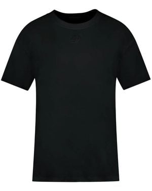 3.PARADIS T-Shirt Mit Stickerei - Schwarz