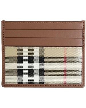 Burberry Tall Sandon Kartenetui - Braun