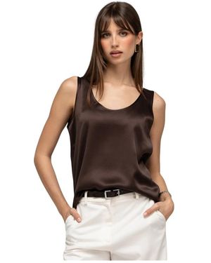 GUAJA. Sleeveless Tops - Negro