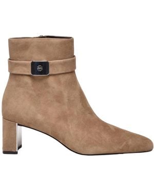 Tory Burch Heeled Boots - Marrone