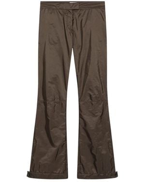 Miu Miu Straight Trousers - Brown