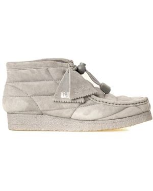 Clarks Lace-Up Boots - Grey