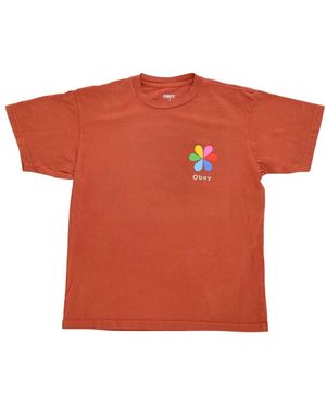 Obey T-Shirts - Orange