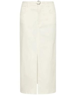 Marella Midi Skirts - Blanco