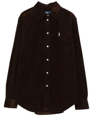 Ralph Lauren Corduroy Shirt - Zwart