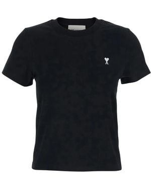 Ami Paris T-Shirts - Black