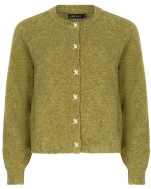 Ydence Cardigan Eden - Groen