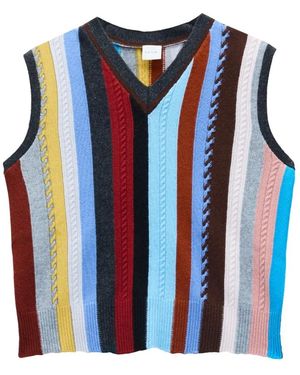 Paul Smith V-Neck Knitwear - Azul