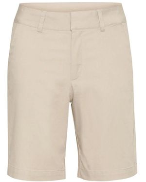 Kaffe Short Shorts - Naturel