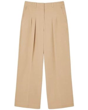 Lacoste Straight Pants - Natural