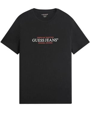 Guess American Tradition Tee - Zwart