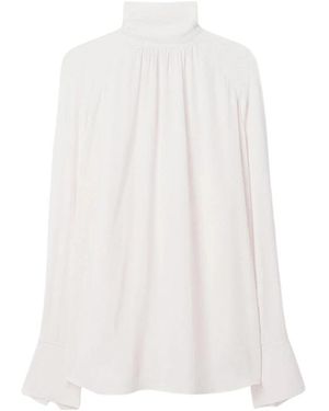 Filippa K Overhemden ,Wit ,Tie Neck Blouse