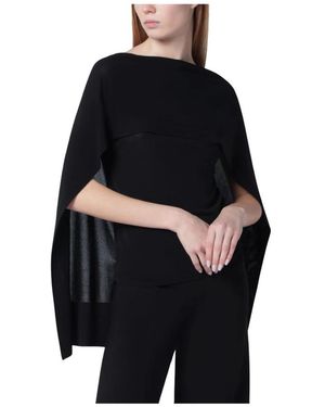 Alberta Ferretti Overhemden ,Zwart ,Top