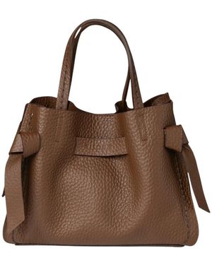 Plinio Visona' Tote Bags - Marrone