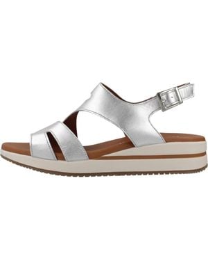 Fluchos D9688 Cs Wedge Sandal - Mettallic