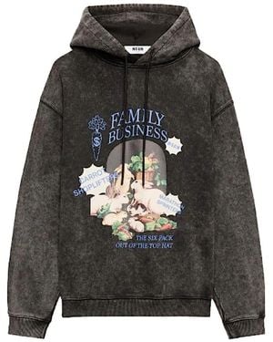 MSGM Hoodies - Grigio