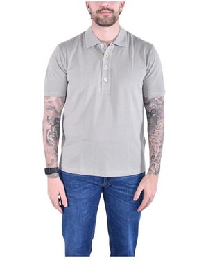 Eleventy Polo Shirts - Grey
