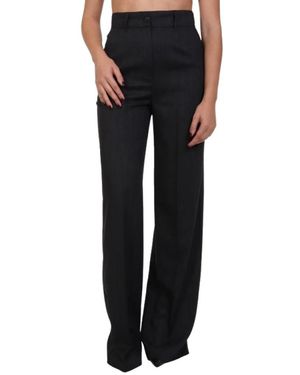 Marella Wide Trousers - Black