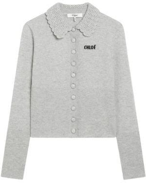 Chloé Truien & Vesten ,Grijs ,Cardigans