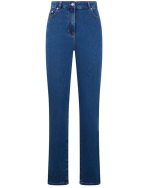 Moschino High-Waisted Skinny Jeans - Blauw