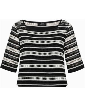 Clips Round-Neck Knitwear - Negro