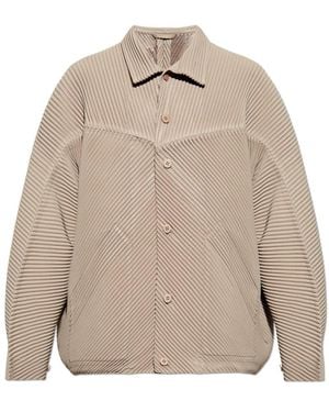 Issey Miyake Light Jackets - Natural