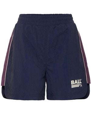 Ball Short Shorts - Blue