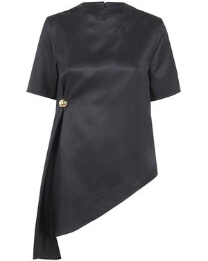 Loulou de Saison Overhemden ,Zwart ,Blouses