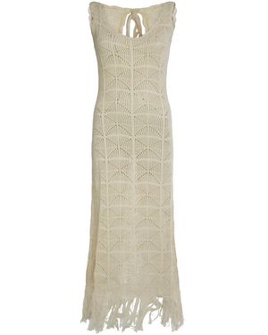 Rodebjer Cotton Sweater-Dress - Naturel