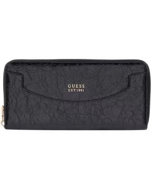 Guess Portemonnee Met Rits - Zwart