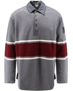 Bottega Veneta Polo Shirts - Grey