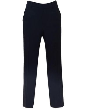 N°21 Broeken ,Zwart ,Rechte Broek - Blauw