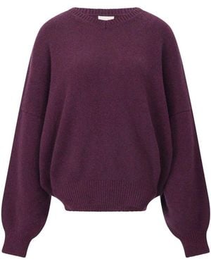 KHAITE Cashmere Knitwear - Violet