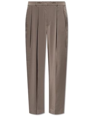 Michael Kors Tapered Trousers - Marron