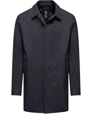 Bomboogie Single-Breasted Coats - Blue