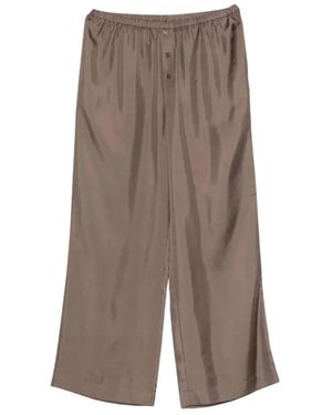 Rohe Wide Trousers - Marron