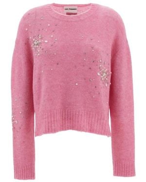 Des Phemmes Round-Neck Knitwear - Rosa
