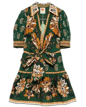 FARM Rio Short Dresses - Groen